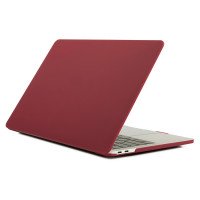 Чехол MacBook Pro 14.2 модель A2442 / A2779 / A2918 / A2992 (2021-2023гг.) матовый (бордо) 4095
