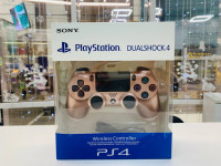 Беспроводной джойстик геймпад DualShock 4 для Sony PlayStation PS4 "Золото металлик" (PREMIUM) Г45-3196