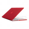 Чехол MacBook Pro 13 модель A1425 / A1502 (2013-2015) матовый (красный) 0015 - Чехол MacBook Pro 13 модель A1425 / A1502 (2013-2015) матовый (красный) 0015