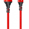 BOROFONE USB кабель 8-pin BX54 2.4A, длина: 1 метр (красный) 5377 - BOROFONE USB кабель 8-pin BX54 2.4A, длина: 1 метр (красный) 5377