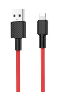 HOCO USB кабель X29 8-pin 2A 1м (красный) 9711
