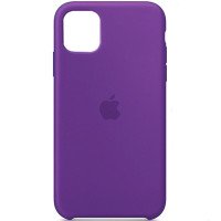 Чехол Silicone Case iPhone 11 Pro (баклажан) 5606