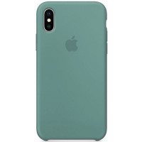 Чехол Silicone Case iPhone X / XS (сосновый лес) 60181
