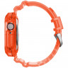 Прозрачный TPU ремешок для Apple Watch 41mm / 40mm / 38mm (красный) 4955 - Прозрачный TPU ремешок для Apple Watch 41mm / 40mm / 38mm (красный) 4955