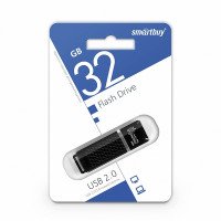 SmartBay Флэш карта USB для компьютера 32Gb SB32GBQZ-K (чёрный) 7706