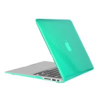 Чехол MacBook Air 13 (A1369 / A1466) (2011-2017) глянцевый (бирюзовый) 0008
