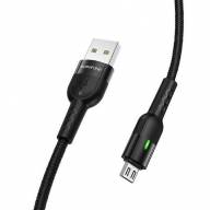 BOROFONE USB кабель micro BU17 2.4A, длина: 1.2 метра (чёрный) 2470 - BOROFONE USB кабель micro BU17 2.4A, длина: 1.2 метра (чёрный) 2470