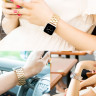 Ремешок Apple Watch 42mm / 44mm блочный Classic (розовое золото) 0069 - Ремешок Apple Watch 42mm / 44mm блочный Classic (розовое золото) 0069