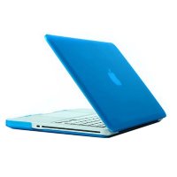 Чехол MacBook Pro 13 (A1278) (2009-2011) матовый (голубой) 0014