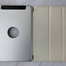 УЦЕНКА SAD Чехол для iPad mini 1 / 2 / 3 кожаный Smart case с металлической крышкой сзади (белый) 9098 - УЦЕНКА SAD Чехол для iPad mini 1 / 2 / 3 кожаный Smart case с металлической крышкой сзади (белый) 9098