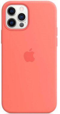 Чехол Silicone Case iPhone 12 / 12 Pro (персик) 3921