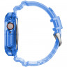 Прозрачный TPU ремешок для Apple Watch 41mm / 40mm / 38mm (синий) 4955 - Прозрачный TPU ремешок для Apple Watch 41mm / 40mm / 38mm (синий) 4955