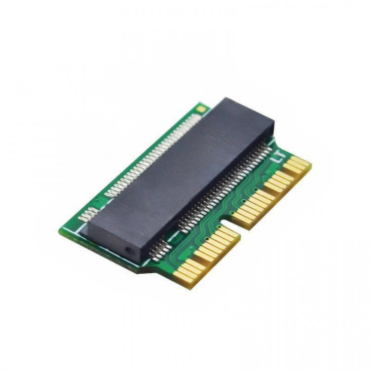 Переходник на SSD M2 NVME ключ "M" короткий зеленый "модель 2253 M2 TO 2013-2017 Macbook" (Г30-68220)