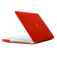Чехол MacBook Pro 13 (A1278) (2009-2011) матовый (красный) 0014