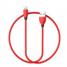 HOCO USB кабель X27 8-pin 2.4A 1.2м (красный) 5461 - HOCO USB кабель X27 8-pin 2.4A 1.2м (красный) 5461