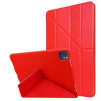 Чехол для iPad Pro 11 (2018-2020) Smart Case тип Y TPU + PU Leather (красный) 00211