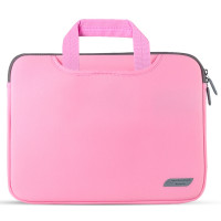 БРОНЬКА Папка-сумка для MacBook Air / Pro 13 модель Basic Neilon + ручки (розовый) 26459