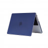 Чехол MacBook Pro 16.2 модель A2485 / A2780 / A2991 (2021-2023гг.) карбон (тёмно-синий) 8077 - Чехол MacBook Pro 16.2 модель A2485 / A2780 / A2991 (2021-2023гг.) карбон (тёмно-синий) 8077