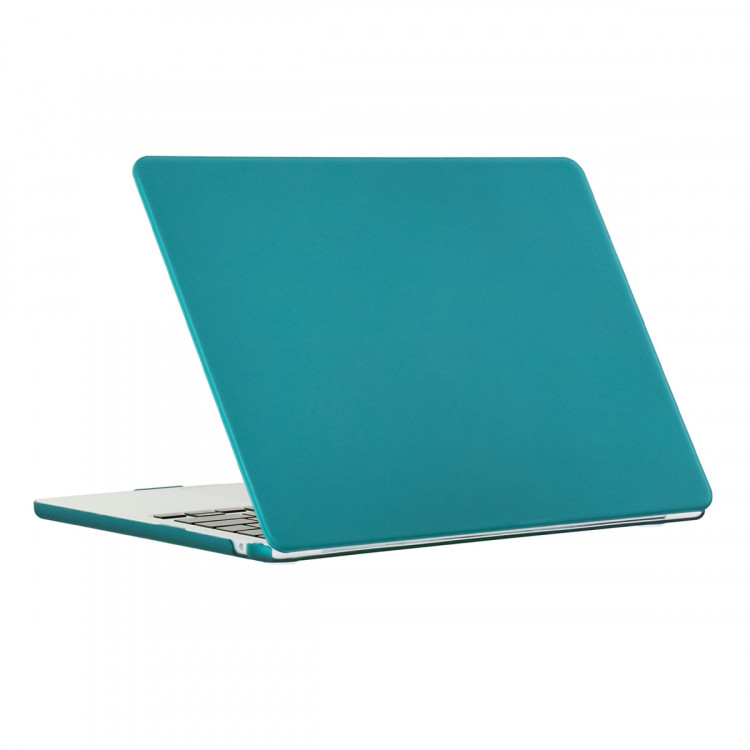 Чехол MacBook Air 13.6 модель A2681 (2022г) матовый (тёмно-зелёный) 7645