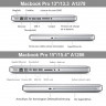 Чехол MacBook Pro 13 модель A1278 (2009-2012гг.) глянцевый (синий) 0010 - Чехол MacBook Pro 13 модель A1278 (2009-2012гг.) глянцевый (синий) 0010