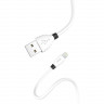 HOCO USB кабель X27 8-pin 2.4A 1.2м (белый) 5461 - HOCO USB кабель X27 8-pin 2.4A 1.2м (белый) 5461