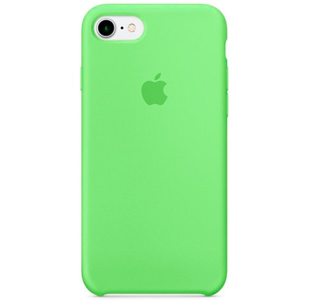 Чехол Silicone Case iPhone 7 / 8 (ярко-зелёный) 6608
