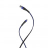HOCO USB кабель Type-C U39 2.4A, 1.2 метра (чёрно-синий) 7411 - HOCO USB кабель Type-C U39 2.4A, 1.2 метра (чёрно-синий) 7411