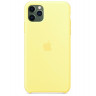 Чехол Silicone Case iPhone 11 Pro (светло-жёлтый) 5644 - Чехол Silicone Case iPhone 11 Pro (светло-жёлтый) 5644
