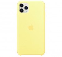 Чехол Silicone Case iPhone 11 Pro (светло-жёлтый) 5644