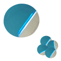 Сменная металлическая пластина круглая для магнитных держателей, 1 штука (D=4см) 6777