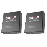 (НАБОР 2 ШТ) SJCAM АКБ аккумулятор для экшн камеры SJCAM SJ10 PRO / SJ10X / SJ9 STRIKE / SJ9 MAX (3.8V 1300mAh Li-ion 4.94Wh) (Код МС: 110623)