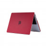 Чехол MacBook Pro 16.2 модель A2485 / A2780 / A2991 (2021-2023гг.) карбон (бордовый) 8077 - Чехол MacBook Pro 16.2 модель A2485 / A2780 / A2991 (2021-2023гг.) карбон (бордовый) 8077