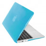 Чехол MacBook Air 11 (A1370 / A1465) матовый пластик (голубой) 3922 - Чехол MacBook Air 11 (A1370 / A1465) матовый пластик (голубой) 3922
