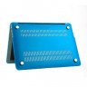 Чехол MacBook Air 11 (A1370 / A1465) матовый пластик (голубой) 3922 - Чехол MacBook Air 11 (A1370 / A1465) матовый пластик (голубой) 3922