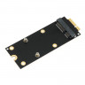 Переходник на SSD mSATA 7+17 pin длинный в виде площадки + болты (Г30-68244) - Переходник на SSD mSATA 7+17 pin длинный в виде площадки + болты (Г30-68244)