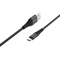 BOROFONE USB кабель Type-C BX29 3A, 1метр (чёрный) 1911