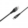 BOROFONE USB кабель Type-C BX29 3A, 1метр (чёрный) 1911 - BOROFONE USB кабель Type-C BX29 3A, 1метр (чёрный) 1911