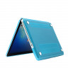 Чехол MacBook Pro 13 модель A1278 (2009-2012гг.) глянцевый (голубой) 0010 - Чехол MacBook Pro 13 модель A1278 (2009-2012гг.) глянцевый (голубой) 0010