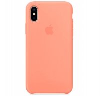 Чехол Silicone Case iPhone X / XS (персик) 2421