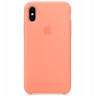Чехол Silicone Case iPhone X / XS (персик) 2421 - Чехол Silicone Case iPhone X / XS (персик) 2421