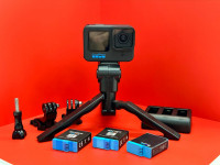 Б/У Экшн камера GoPro HERO 10 Black Edition + комплект аксессуаров /// Г14-49847