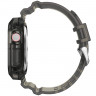 Прозрачный TPU ремешок для Apple Watch 41mm / 40mm / 38mm (чёрный) 4955 - Прозрачный TPU ремешок для Apple Watch 41mm / 40mm / 38mm (чёрный) 4955
