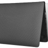 Чехол MacBook Air 13.6 A2681 (2022г) карбон (чёрный) 7645 - Чехол MacBook Air 13.6 A2681 (2022г) карбон (чёрный) 7645
