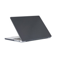 Чехол MacBook Air 13.6 A2681 (2022г) карбон (чёрный) 7645