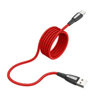 HOCO USB кабель Type-C X39 3A 1 метр (красный) 1335