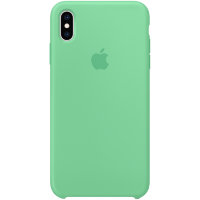 Чехол Silicone Case iPhone X / XS (ярко-зелён) 2445