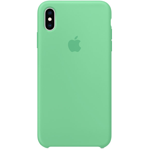 Чехол Silicone Case iPhone X / XS (ярко-зелён) 2445