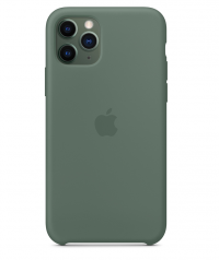 Чехол Silicone Case iPhone 11 Pro (оливка) 5682