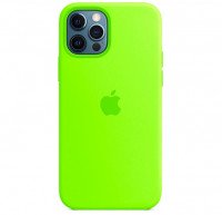 Чехол Silicone Case iPhone 12 / 12 Pro (салатовый) 3921