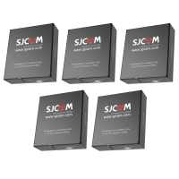 (НАБОР 5 ШТ) SJCAM АКБ аккумулятор для экшн камеры SJCAM SJ10 PRO / SJ10X / SJ9 STRIKE / SJ9 MAX (3.8V 1300mAh Li-ion 4.94Wh) (Код МС: 110623)